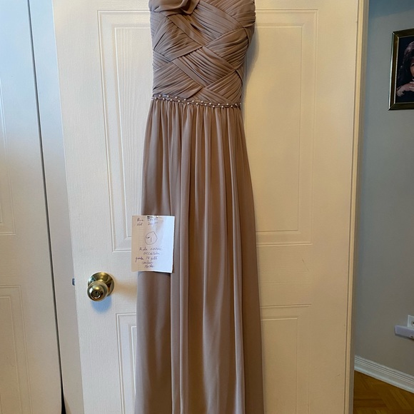 Evening dress. Colour Mocha size 14 p - Picture 2 of 3